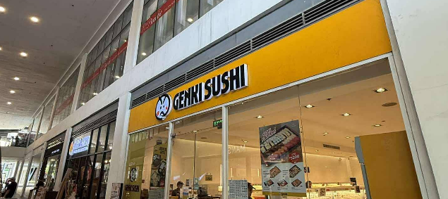 Genki Sushi U P Town Center UPTC/Katipunan Quezon City Japanese specialties on table